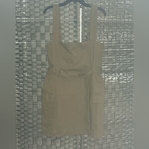 Forever 21 Olive Mini Dress with Pockets